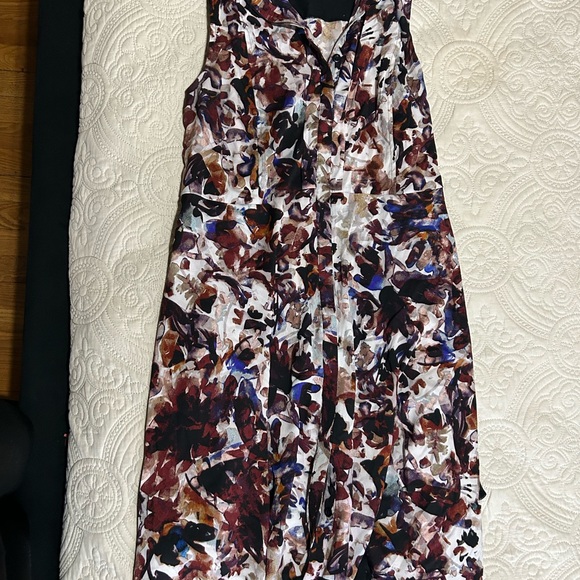 Simply Vera Vera Wang Multicolor Floral Maxi Dress - Picture 1 of 2